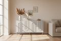 4-Door Sideboard in Minimalist Interior