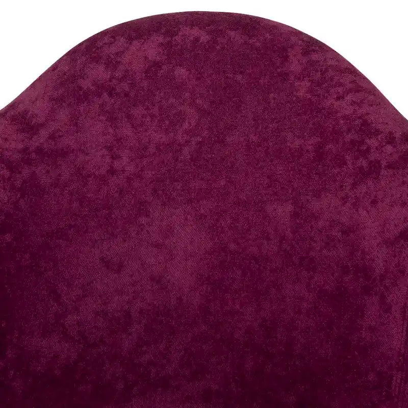 Fauteuil d'appoint à bascule en velours pour chambre d'enfant et salon