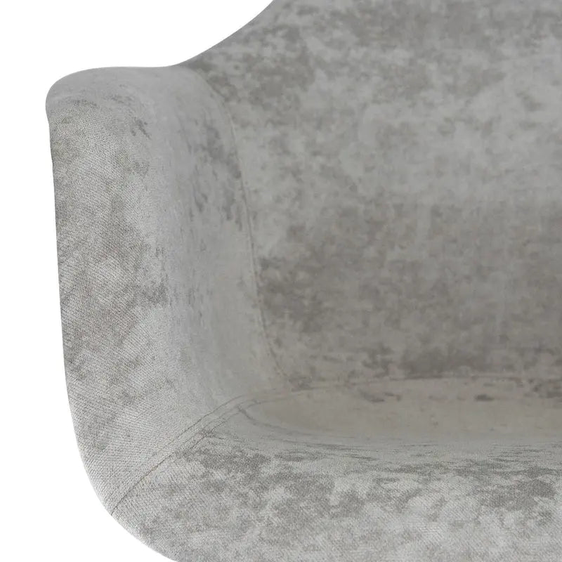 Fauteuil d'appoint à bascule en velours pour chambre d'enfant et salon