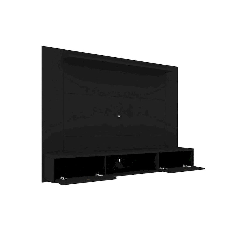 Meuble TV suspendu Mid-Century Modern, 180 cm