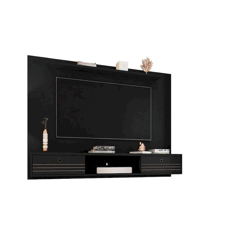 Meuble TV suspendu Mid-Century Modern, 180 cm