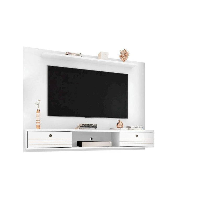 Meuble TV suspendu Mid-Century Modern, 180 cm