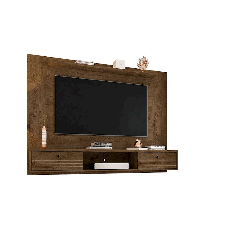 Meuble TV suspendu Mid-Century Modern, 180 cm