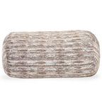 Pouf de salon géant en fausse fourrure de renard – Fauteuil ultra-moelleux surdimensionné