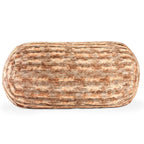 Pouf de salon géant en fausse fourrure de renard – Fauteuil ultra-moelleux surdimensionné
