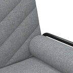 Canapé-lit avec dossier et accoudoirs réglables – Causeuse en tissu de 205 cm