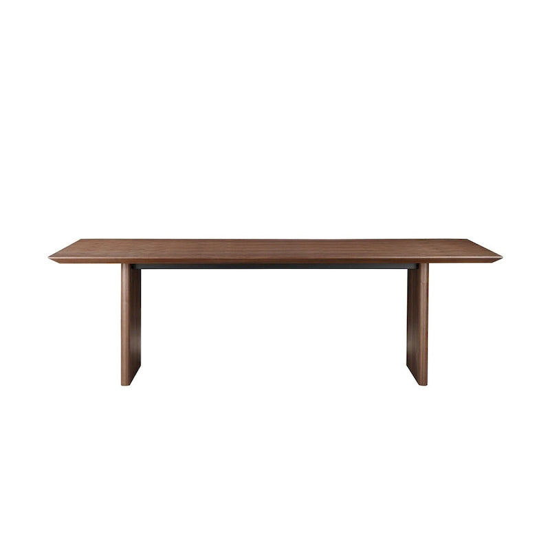 Table à manger rectangulaire – Noyer Brun