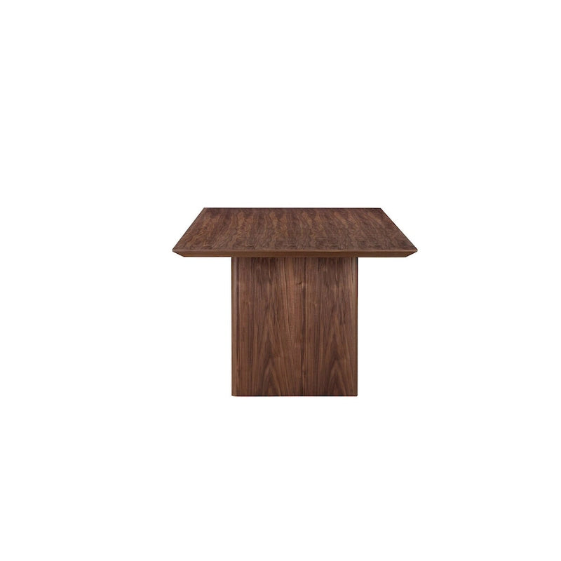 Table à manger rectangulaire – Noyer Brun
