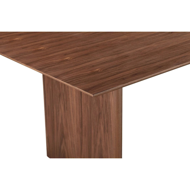 Table à manger rectangulaire – Noyer Brun