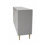 Armoire console laquée à 4 portes