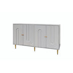 Armoire console laquée à 4 portes