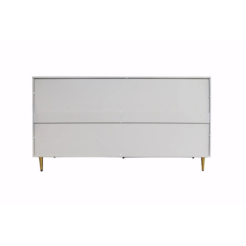 Armoire console laquée à 4 portes