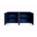 Armoire console laquée à 4 portes