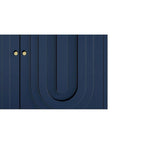 Armoire console laquée à 4 portes